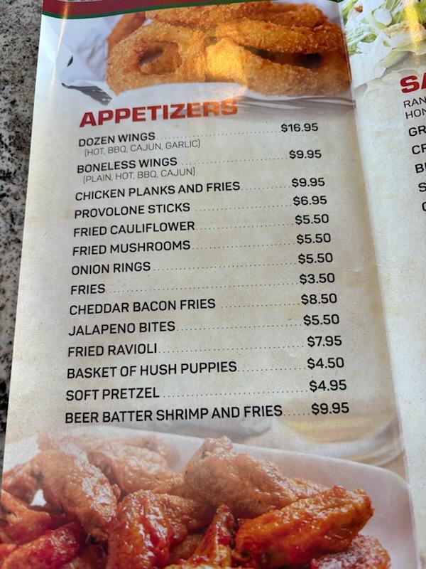 Mickey's Place Menu image 3