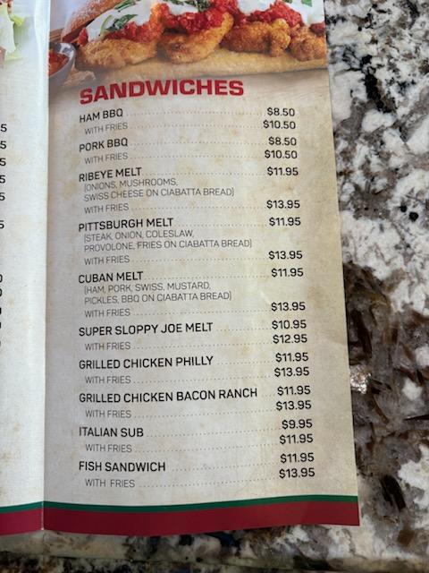 Mickey's Place Menu image 4